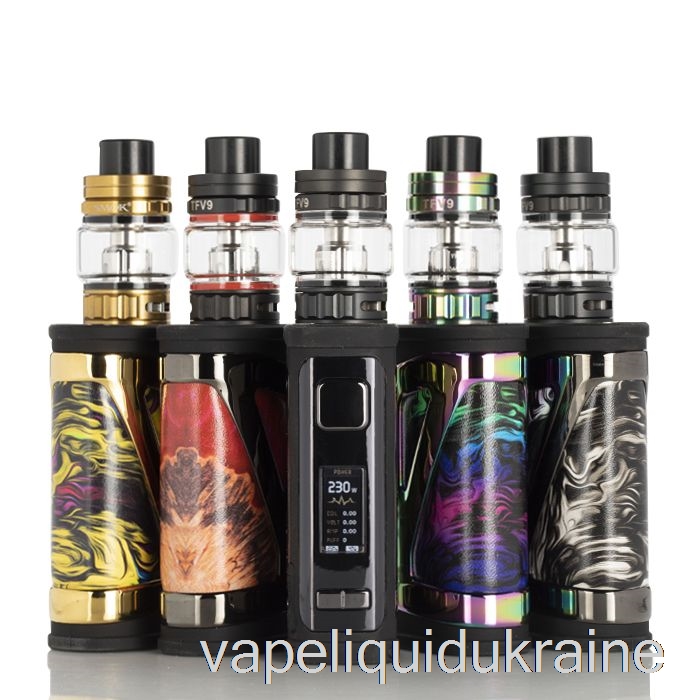 Vape Ukraine SMOK SCAR-18 230W Starter Kit [TFV18 Vers] Black Carbon Fiber